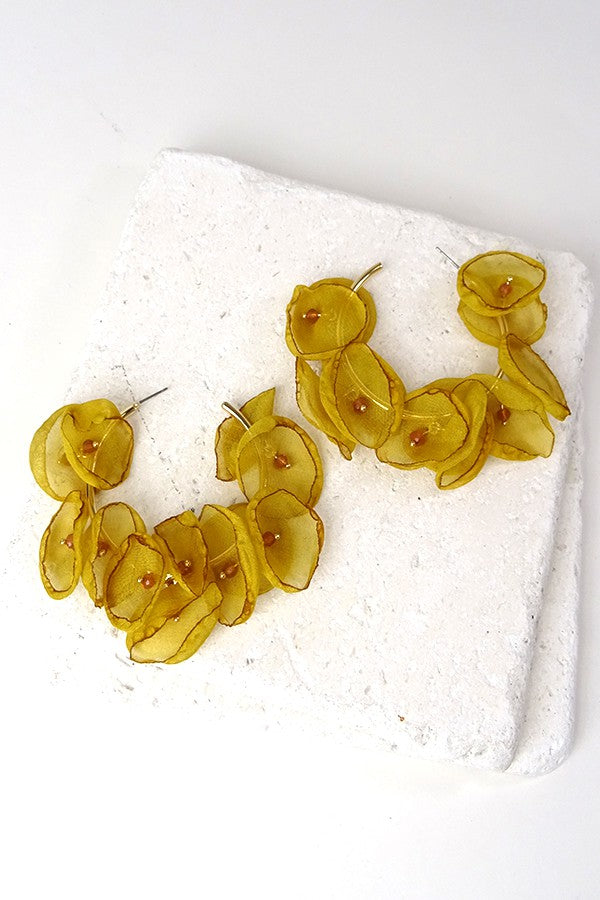 HOOP SHEER FABRIC EAR | 26030173