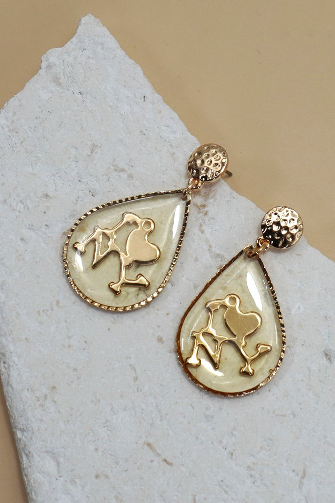 I LOVE NY TEAR DROP EAR | 31E9072
