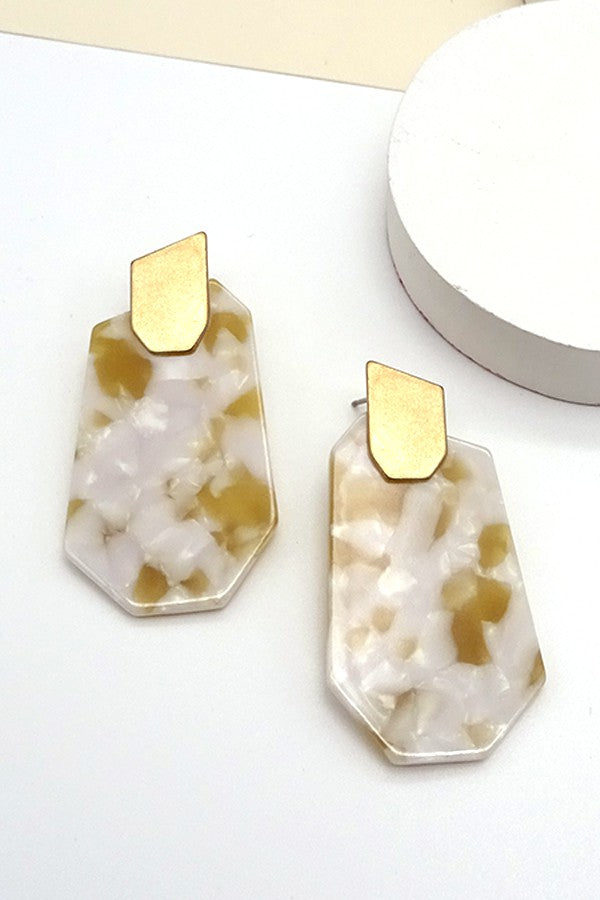 WORN GOLD RESIN DROP  | 51E20139