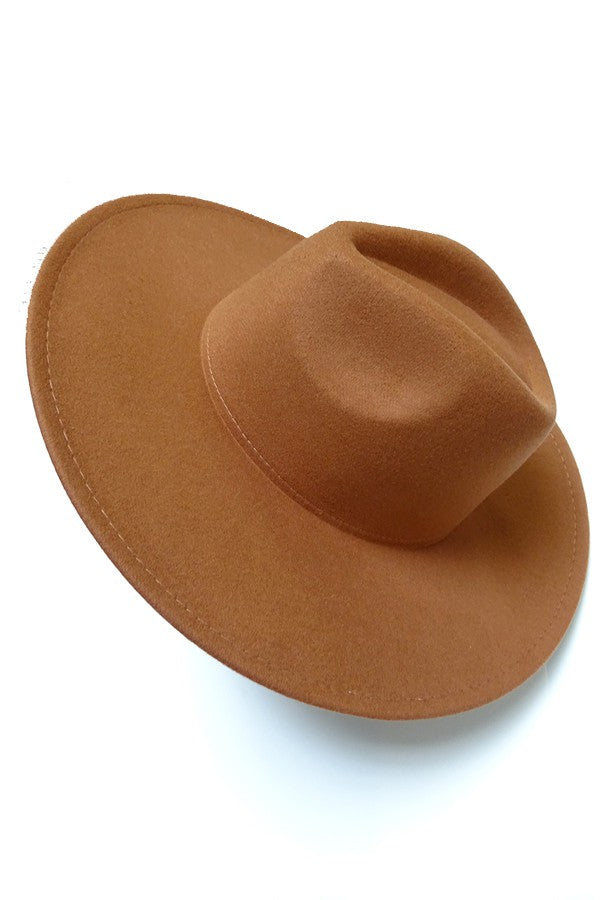 A VINTAGE PLAIN FEDORA HAT | 40HW012