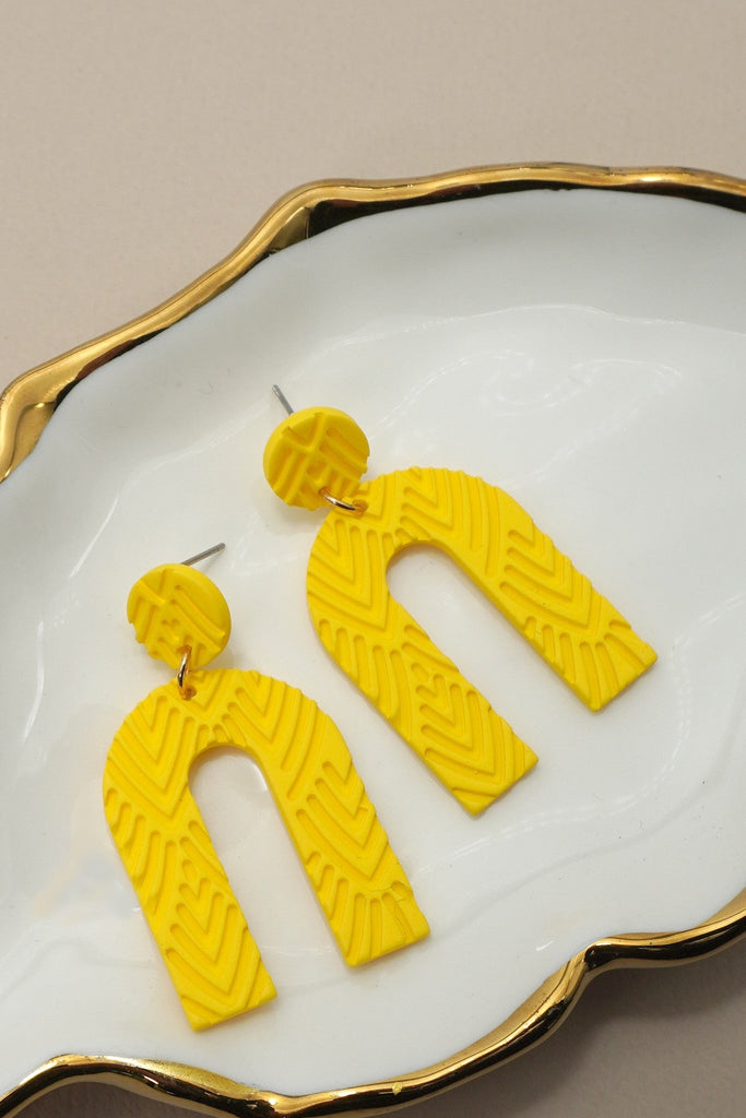 ETCHED U DROP EAR | 40E130