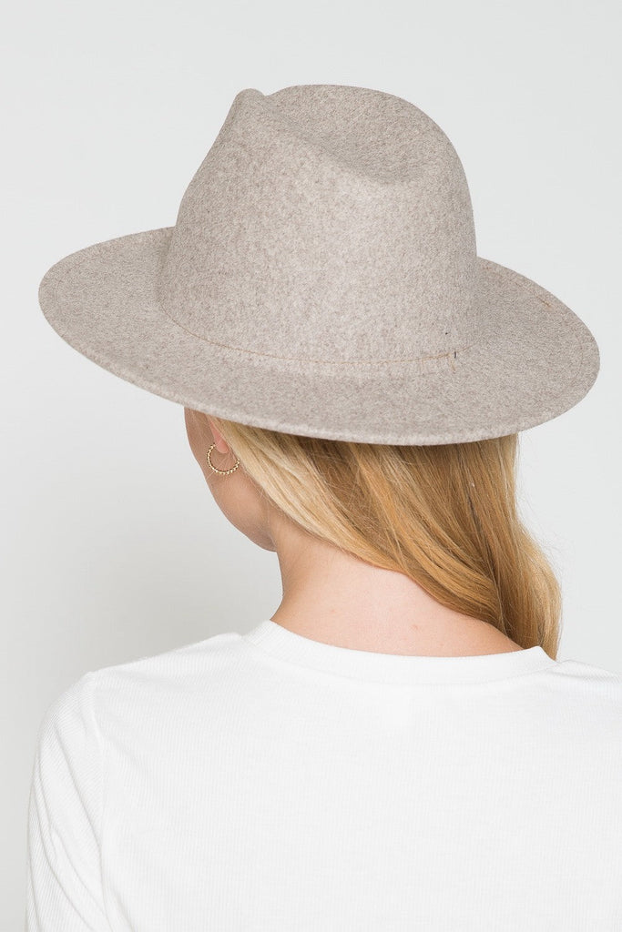 VINTAGE WOOL BLEND FEDORA HAT 40HW311