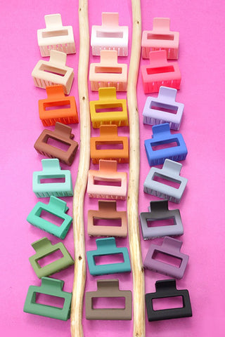 MATTE HAIR CLAW CLIPS | 40H197