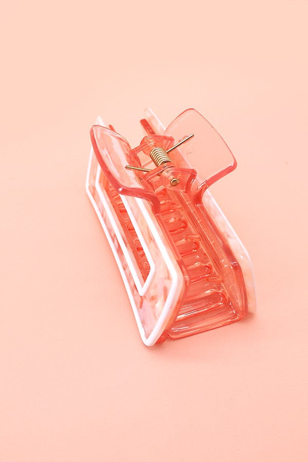 DESIGNER INSPIRED  BOLD EDGE HAIR CLAW CLIP | 40H395