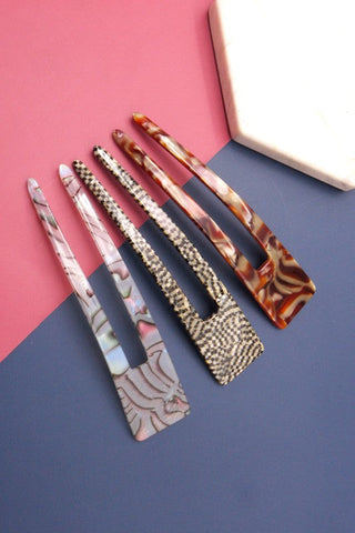 CHIGNON FRENCH TWIST  HAIR CLIP PIN | 40H100