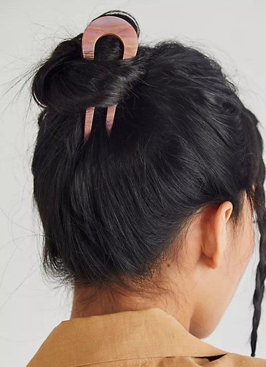 CHIGNON FRENCH TWIST HAIR CLIP PIN 40H100