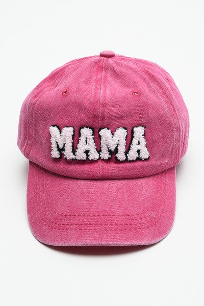 WASHED SHERPA MAMA BASEBALL CAP 40HW701