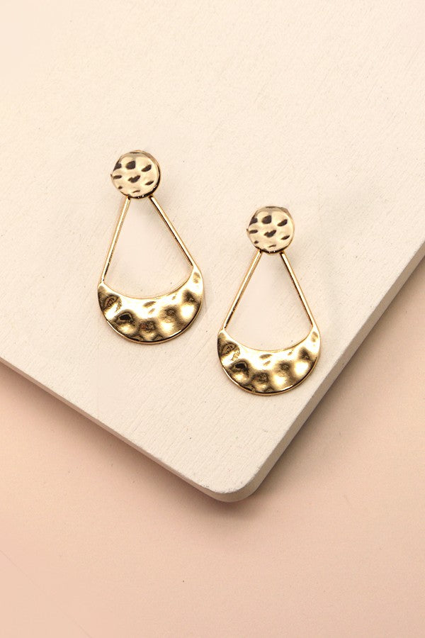 MINI TEARDROP POST EARRINGS | 31E22098