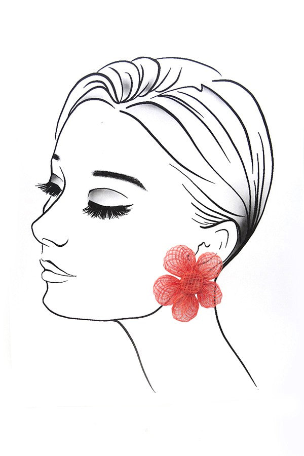 AUTHENTIC BLOSSOM FLOWER EARRINGS | 40E218