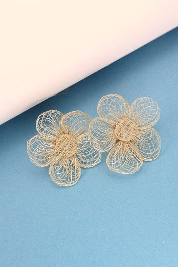 AUTHENTIC BLOSSOM FLOWER EARRINGS | 40E218