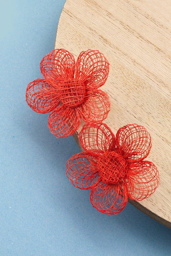 AUTHENTIC BLOSSOM FLOWER EARRINGS | 40E218