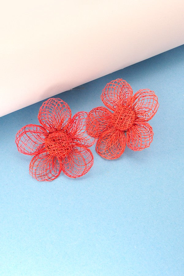 AUTHENTIC BLOSSOM FLOWER EARRINGS | 40E218