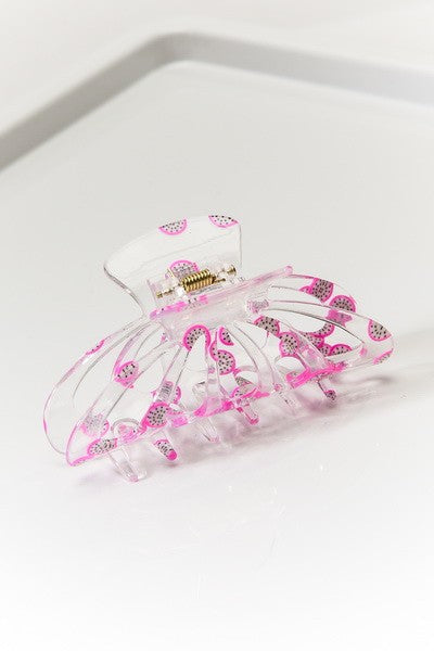 LARGE FRUITY HAIR CLAW CLIPS | 40H428