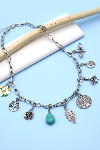 BOHO BOUTIQUE CHARM NECKLACE | 51N2021604