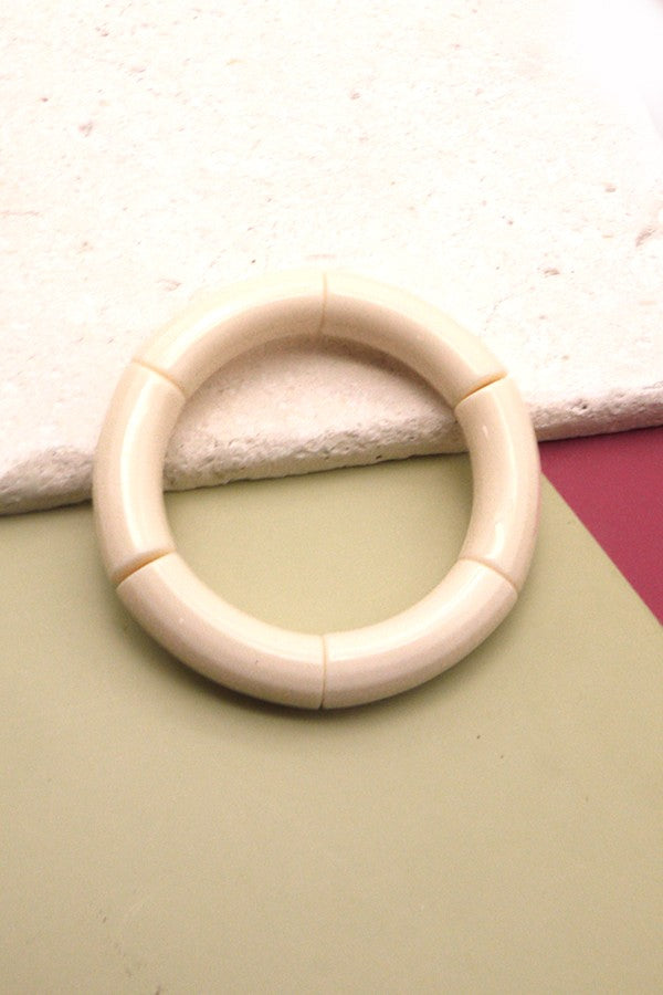 ACRYLIC TUBE BRACELET | 40B120