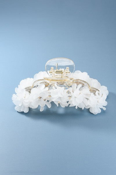 OVER SIZED ARTISTIC FLORAL HAIR CLAW CLIP | 40H454