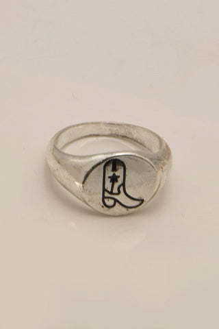 WESTERN BOOT SIGNET RING 31RD2200