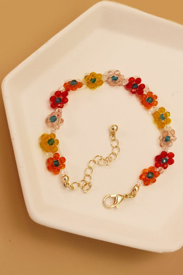 BEADED FLOWER BRACELETS  |  51B2062502