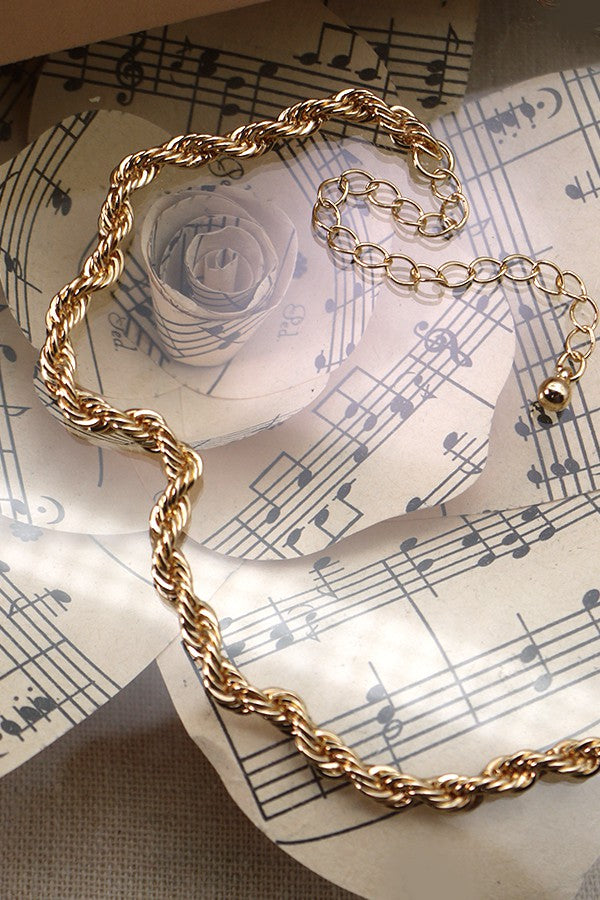 CLASSIC ROPE CHAIN NECKLACE | 31N22280