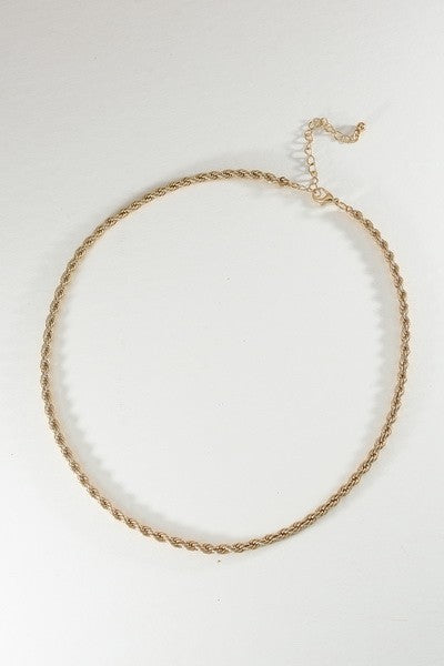 CLASSIC ROPE CHAIN NECKLACE | 31N22280