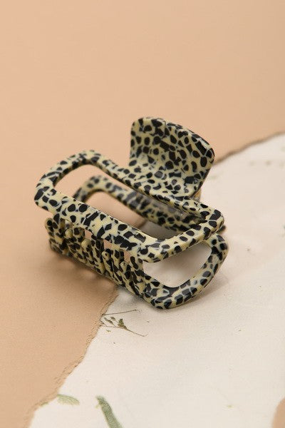 MID SIZE CELLULOSE HAIR CLAW CLIPS | 40H498