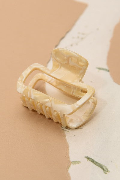 MID SIZE CELLULOSE HAIR CLAW CLIPS | 40H498