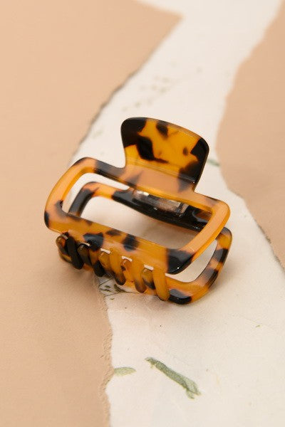 MID SIZE CELLULOSE HAIR CLAW CLIPS | 40H498