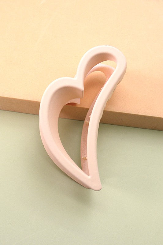 HEART HAIR CLAW CLIPS | 40H523