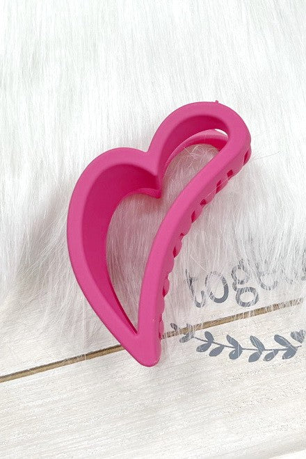 HEART HAIR CLAW CLIPS | 40H523