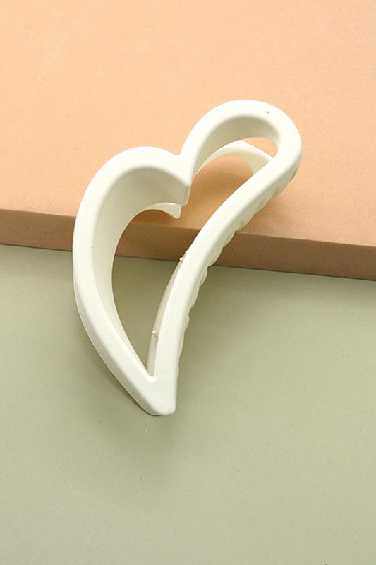 HEART HAIR CLAW CLIPS | 40H523