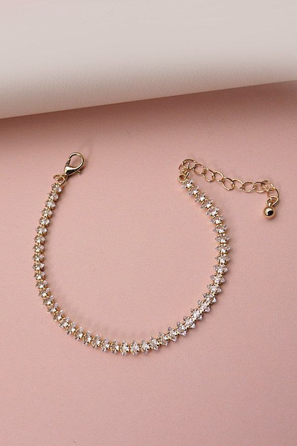 NAVETTE RHINESTONE BRACELET  | 31B22704