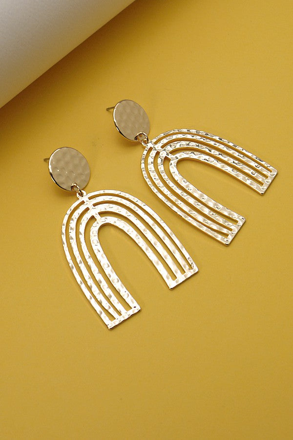 RAINBOW U DROP EARRINGS | 10E2120595