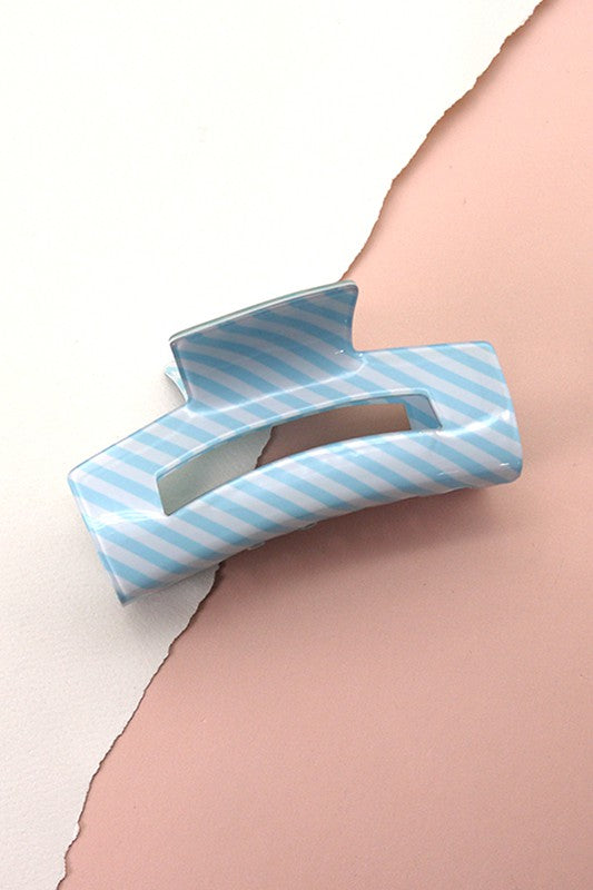 STRIPE HAIR CLAW CLIPS | 40H564