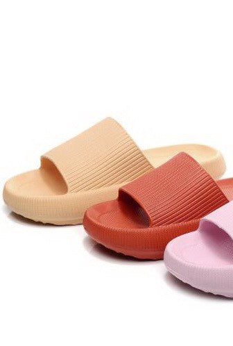 FLAT COMFORT AIR CLOUD EVA SLIDE SANDALS SLIPPERS | 40SP010