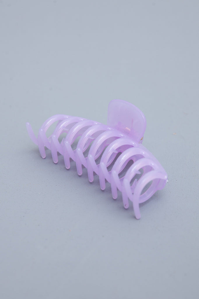 JUMBO SEMI GLOSSY  HAIR CLAW CLIPS | 40H582