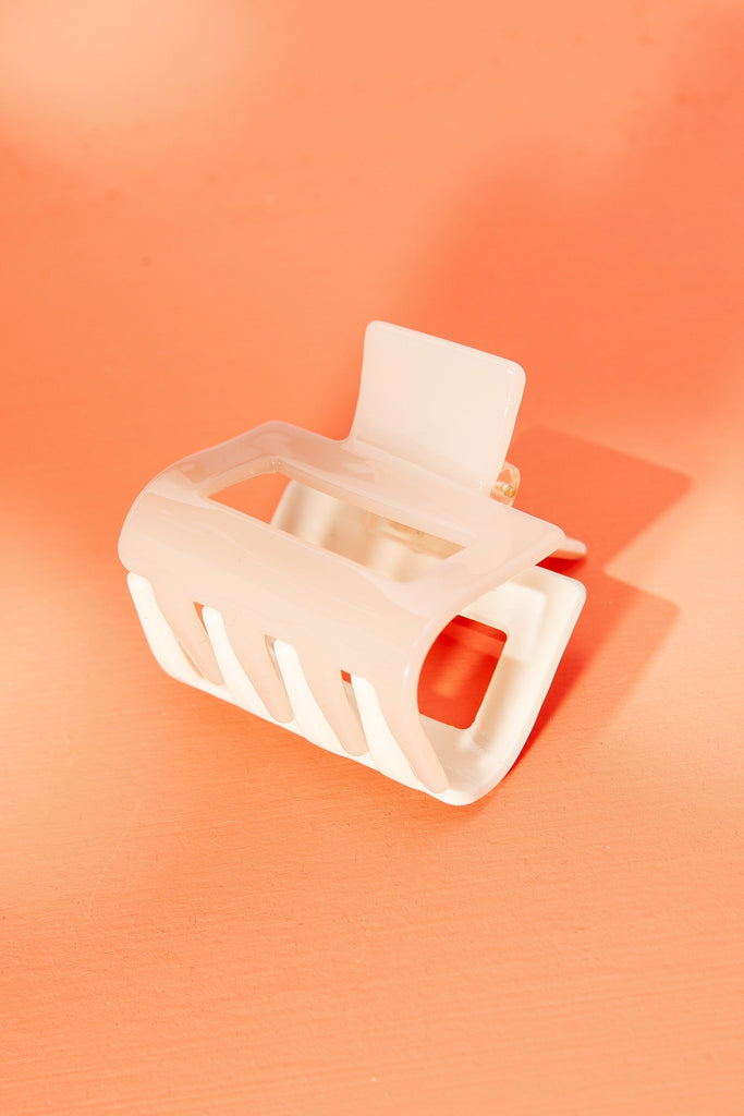 MID SIZE DOUBLE SIDE CELLULOSE HAIR CLAW CLIPS | 40H586