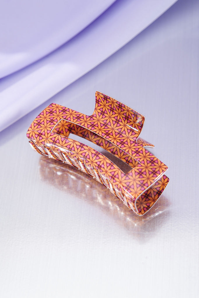 JUMBO RETRO FUN HAIR CLAW CLIPS | 40H606