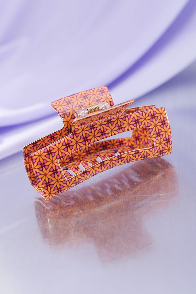 JUMBO RETRO FUN HAIR CLAW CLIPS | 40H606