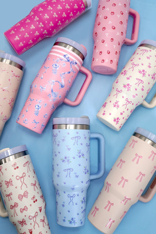 40oz STAINLESS STEEL TUMBLER BOW | TB40OZ