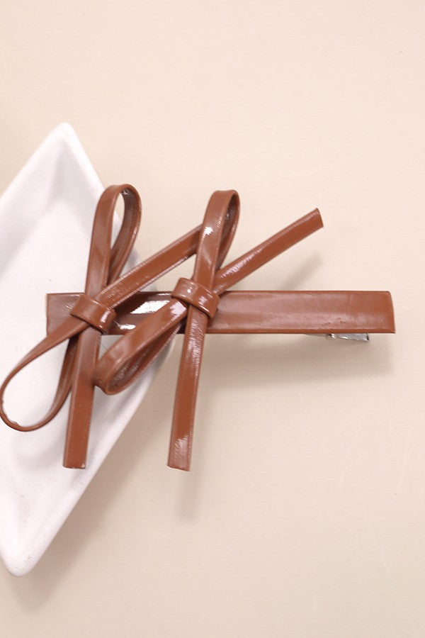 DOUBLE BOW HAIR PIN | 40H730