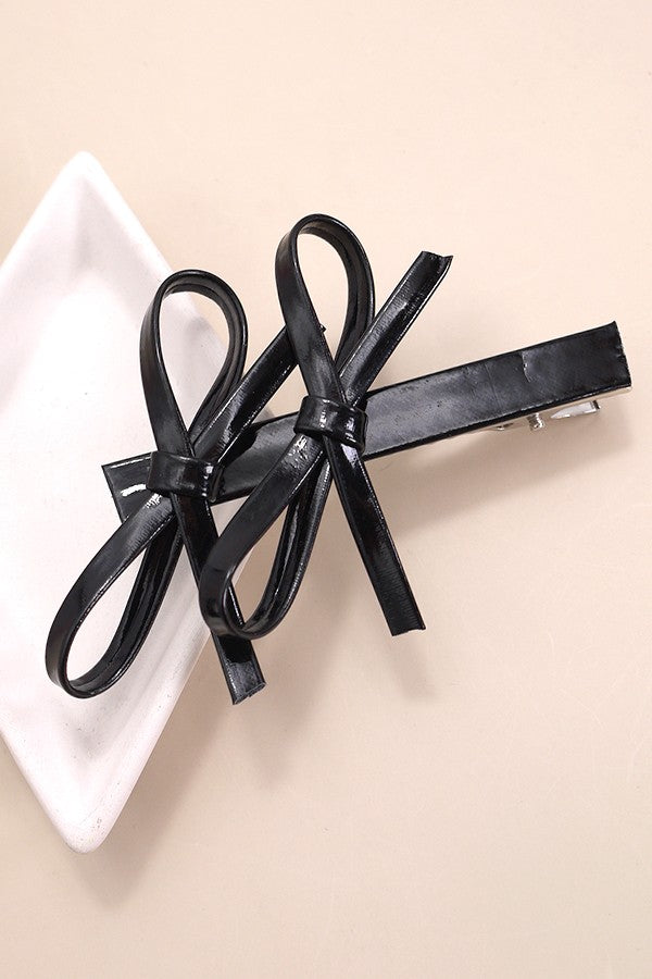 DOUBLE BOW HAIR PIN | 40H730