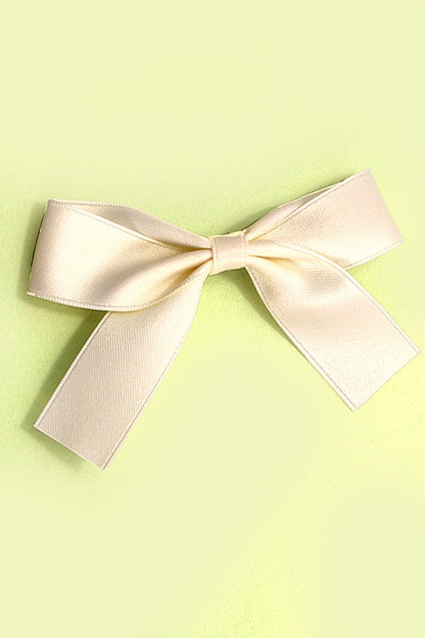 LARGE BOW RIBBON HAIR CLIPS | 40H744