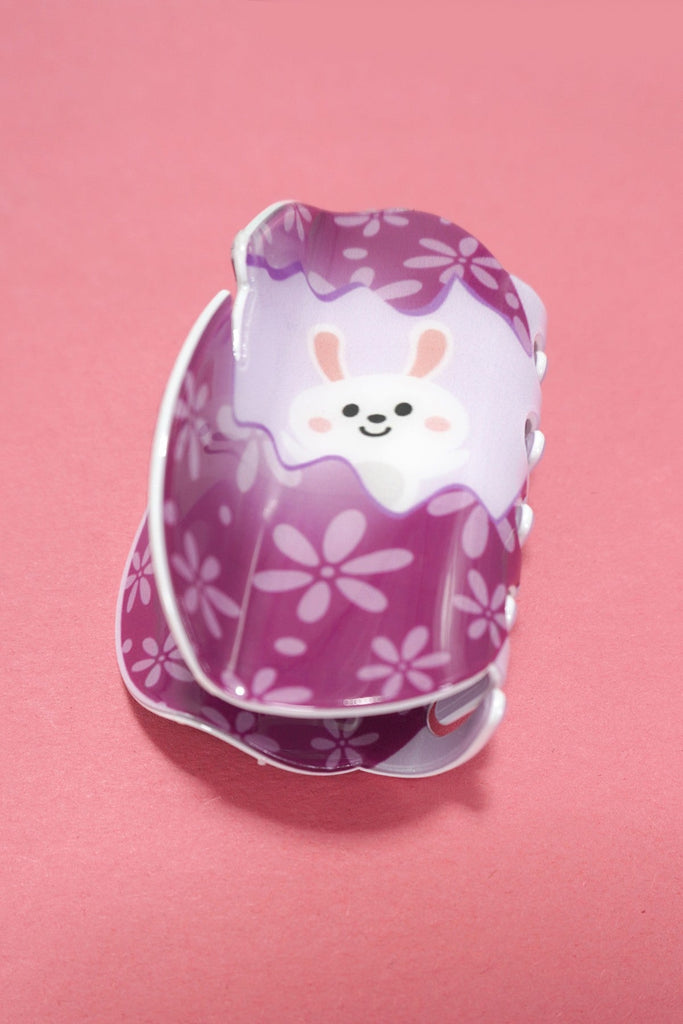 EASTER EGG BUNNY HAIR CLAW CLIPS | 40H854