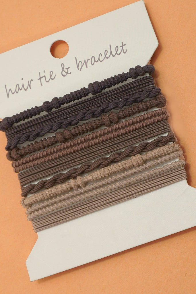 BOHO DUAL FUNCTION KNOT BRACELET HAIR TIES | 40BH103