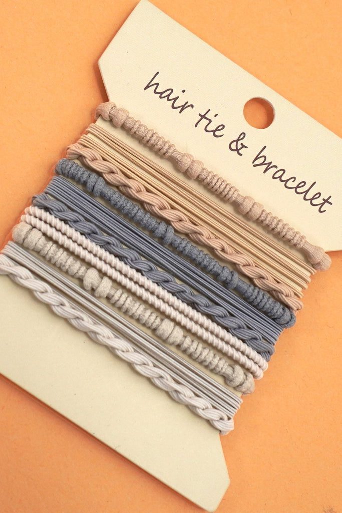 BOHO DUAL FUNCTION KNOT BRACELET HAIR TIES | 40BH103