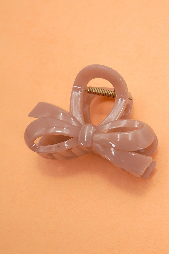 BOW RIBBON HAIR CLAW CLIPS | 40H894