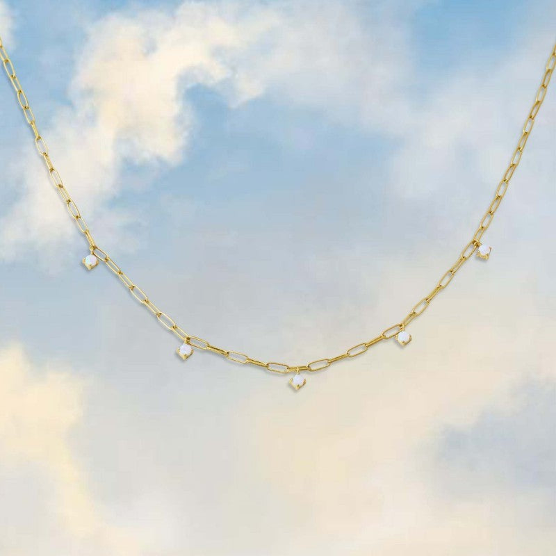 18K STAINLESS STEEL TARNISH FREE CLASSIC NECKLACE | 40NK9438