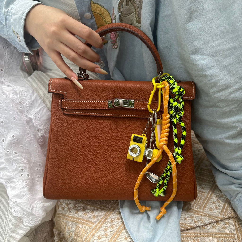 ROPE CORD CAMERA GOLF BAG CHARM KEYCHAIN | 40KC145