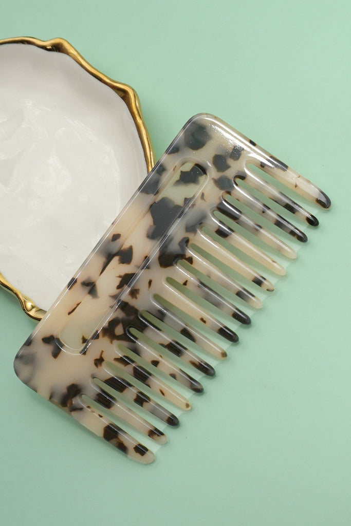 CLASSIC WIDE TOOTH ACETATE COMB | 40HC105