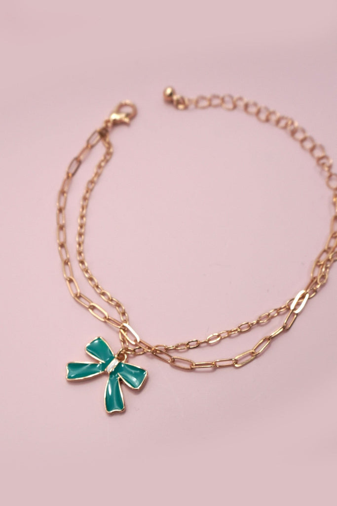 CLASSIC CHARMING PINK BOW BRACELET | 31B50529